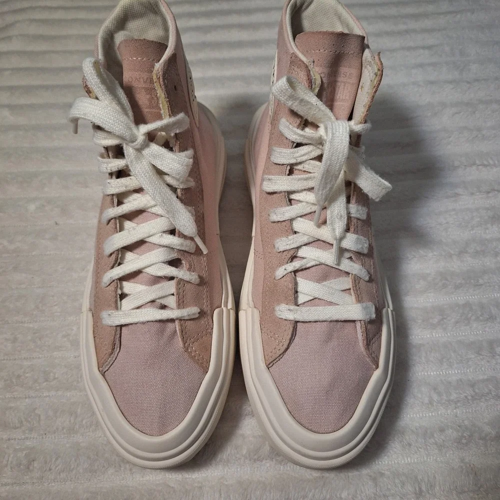 Converse Chuck Taylor All Star Cruise Platform Sneaker Womens 9 Pale Pink